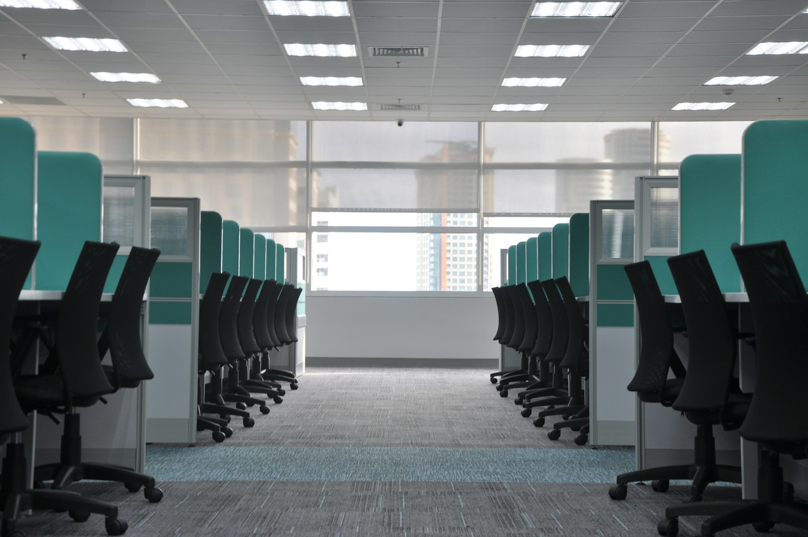 Boş ofis, taşınma öncesi